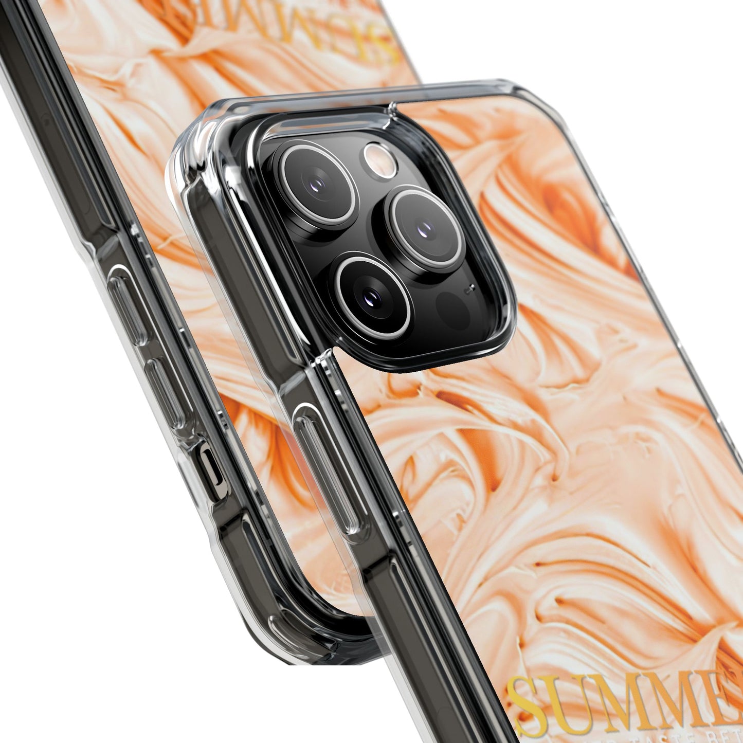 Clear Phone Case – Peach Sorbet