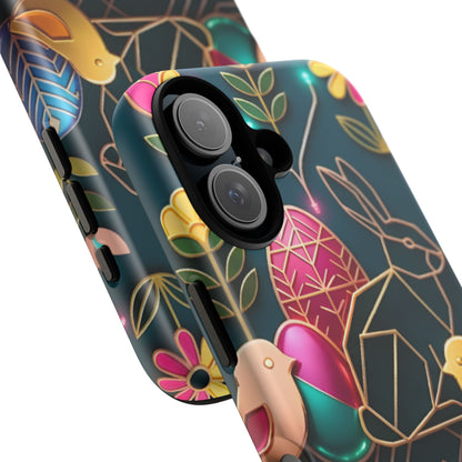 Protective Phone Case – Jeweled Garden