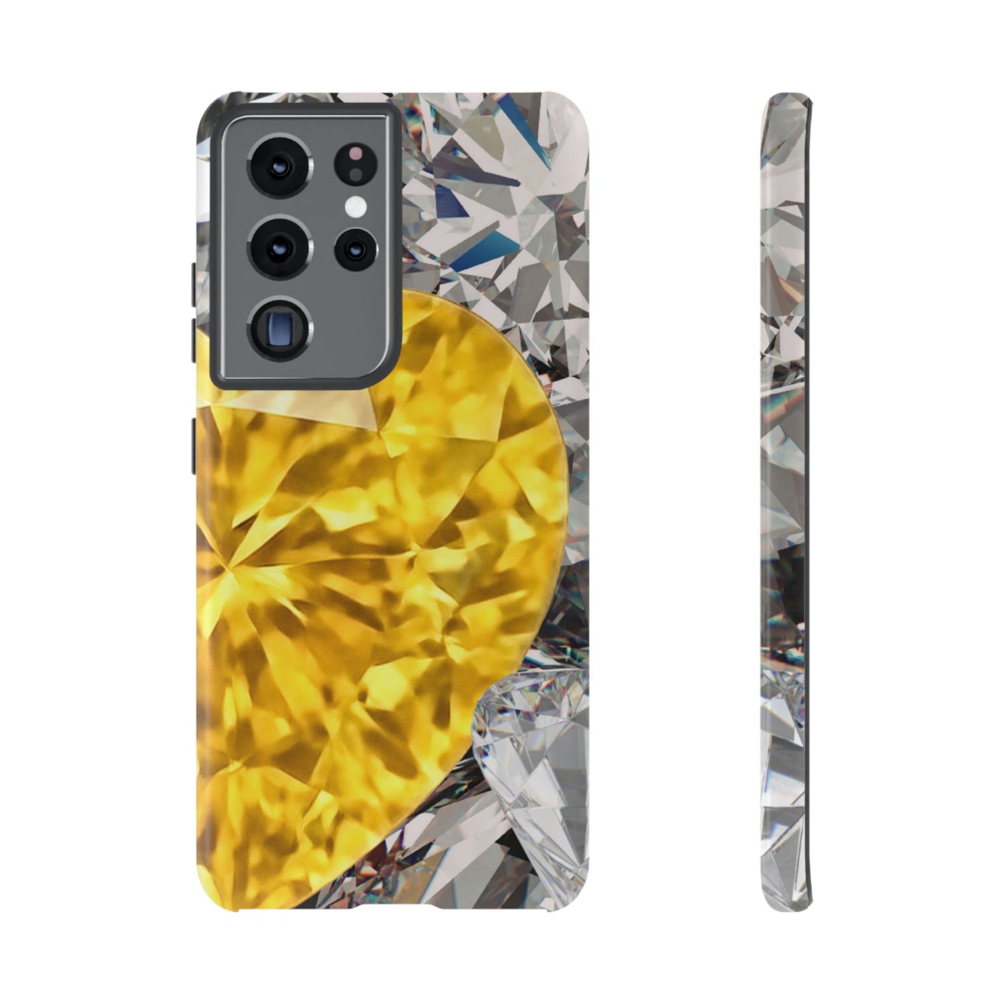 Protective Phone Case – Heart of Gold