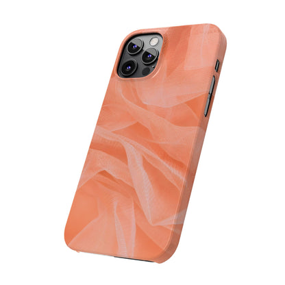 Slim Phone Case – Coral Veil