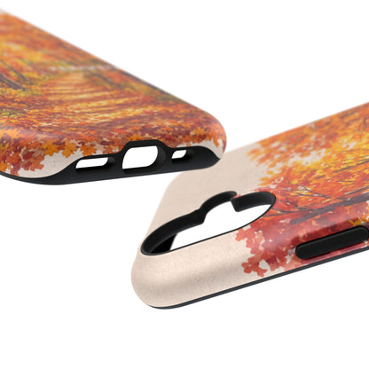 Impact-Resistant Phone Case – Autumn Remembered – Compatible with iPhone 11–17 & Samsung Galaxy S22–S26 Series