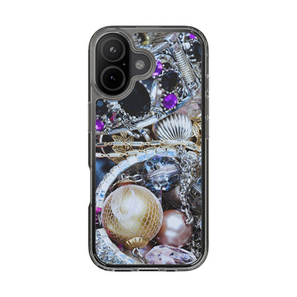 Clear Phone Case – Chrome Jewel