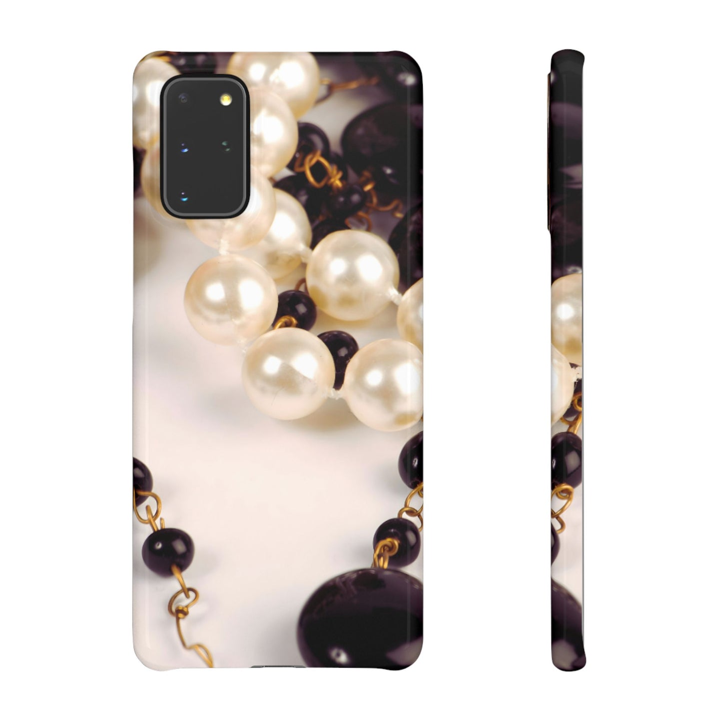 Snap Phone Case – Noir Pearl