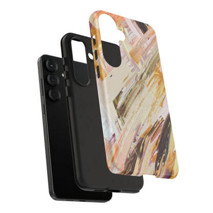 Protective Phone Case – Brush & Bronze