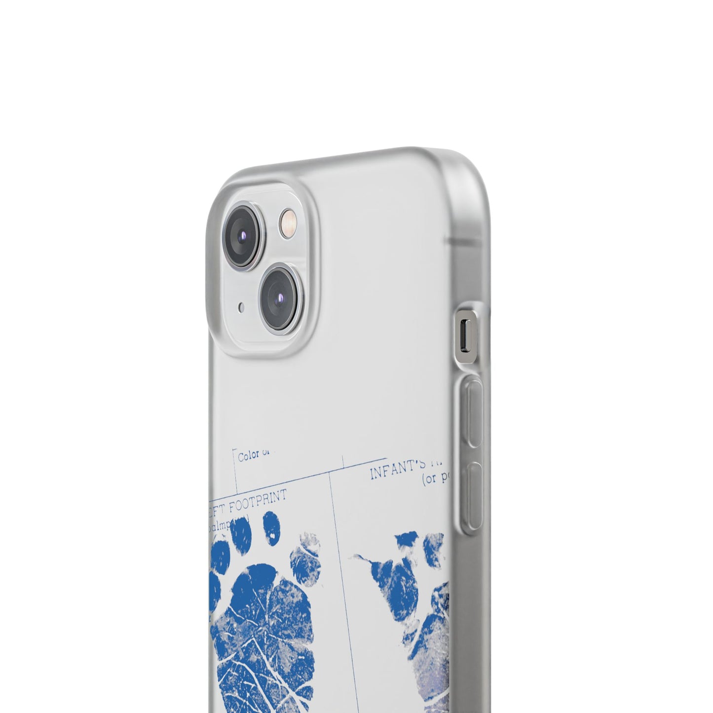 Flexi Case – Mom’s Little Blue Footprints
