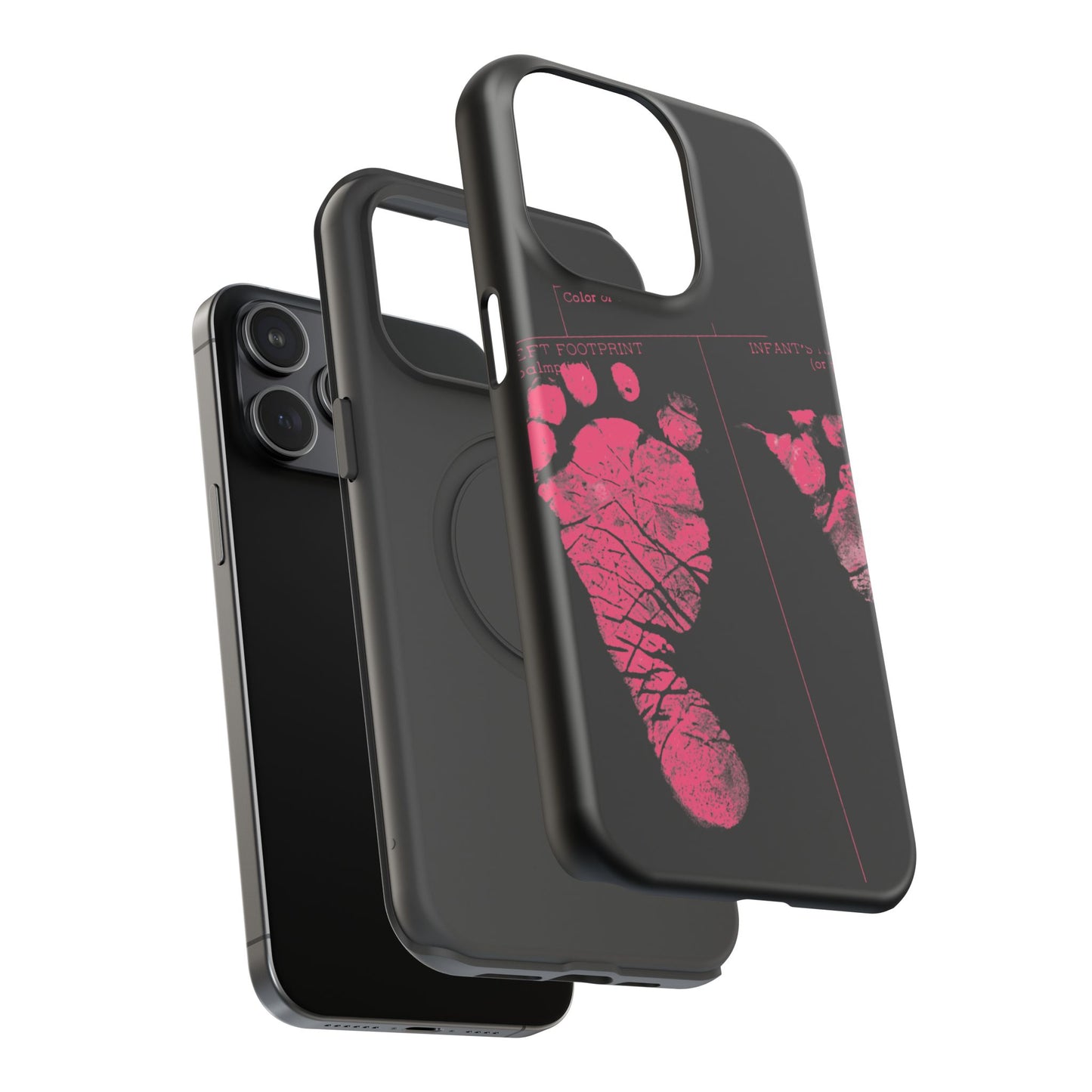 Wireless-Charging Compatible Case – Mom’s Little Pink Footprints