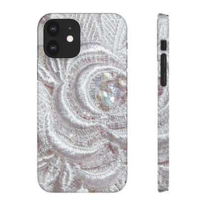 Snap Phone Case – Lace Veil