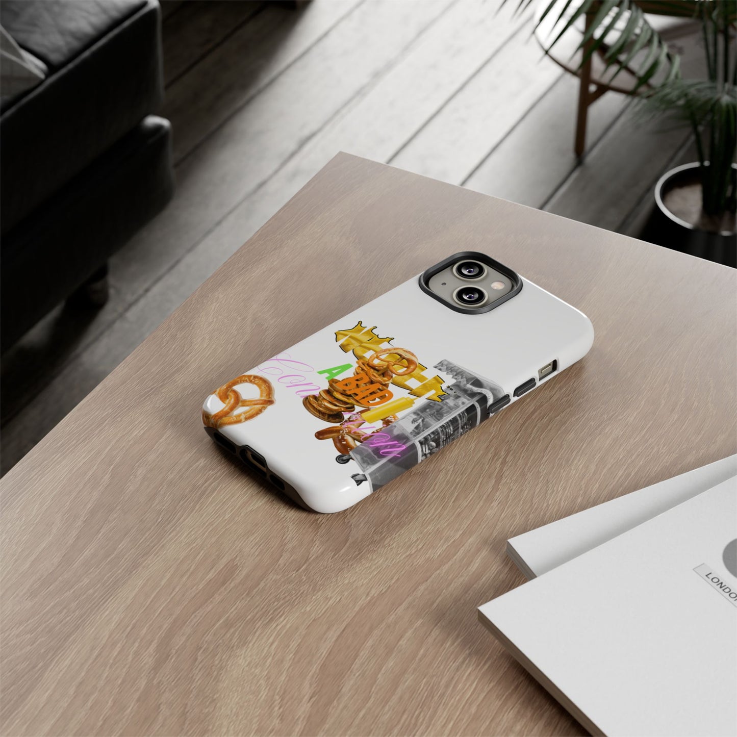 Protective Phone Case – Never a Bad Connection Pretzel Stack