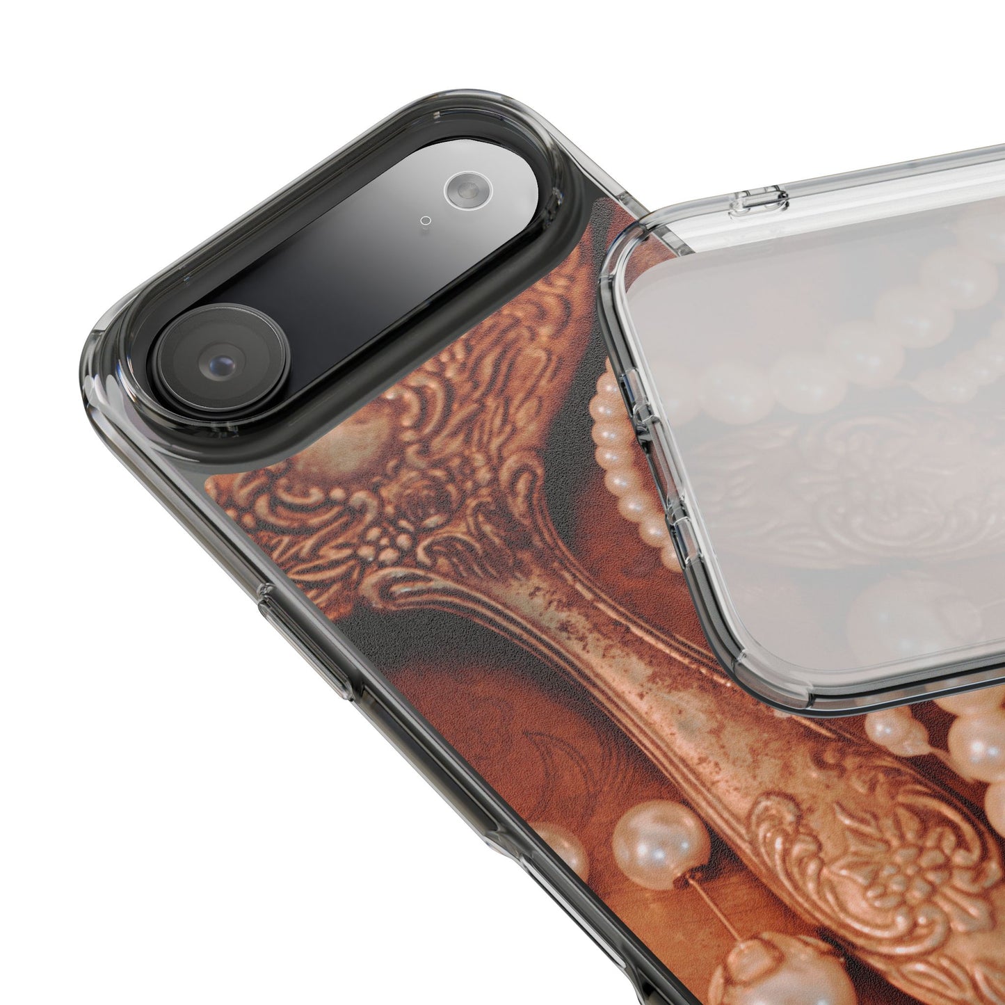 Clear Phone Case – Bronze Vanity