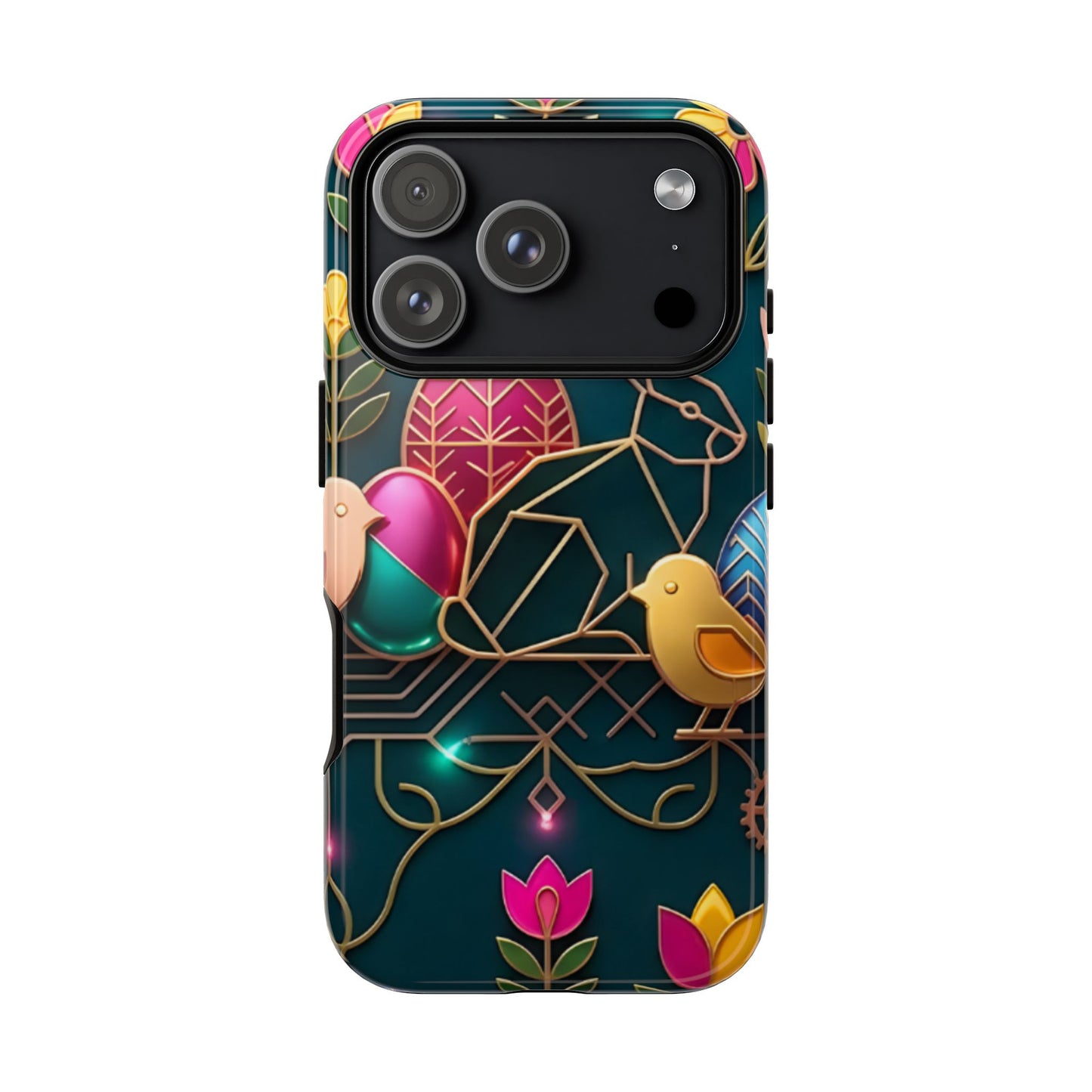 Protective Phone Case – Jeweled Garden