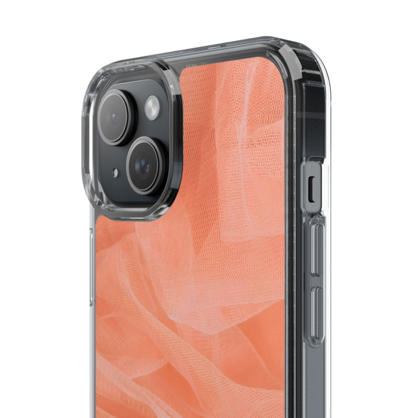 Clear Phone Case – Coral Veil