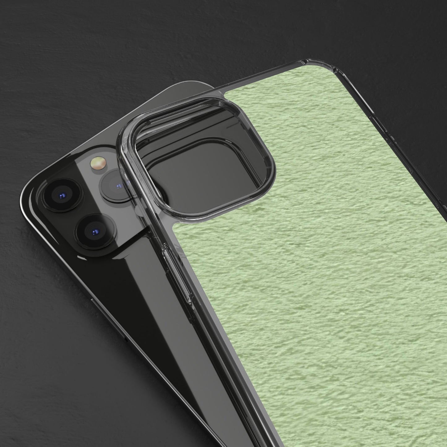 Clear Phone Case – Matcha Wash