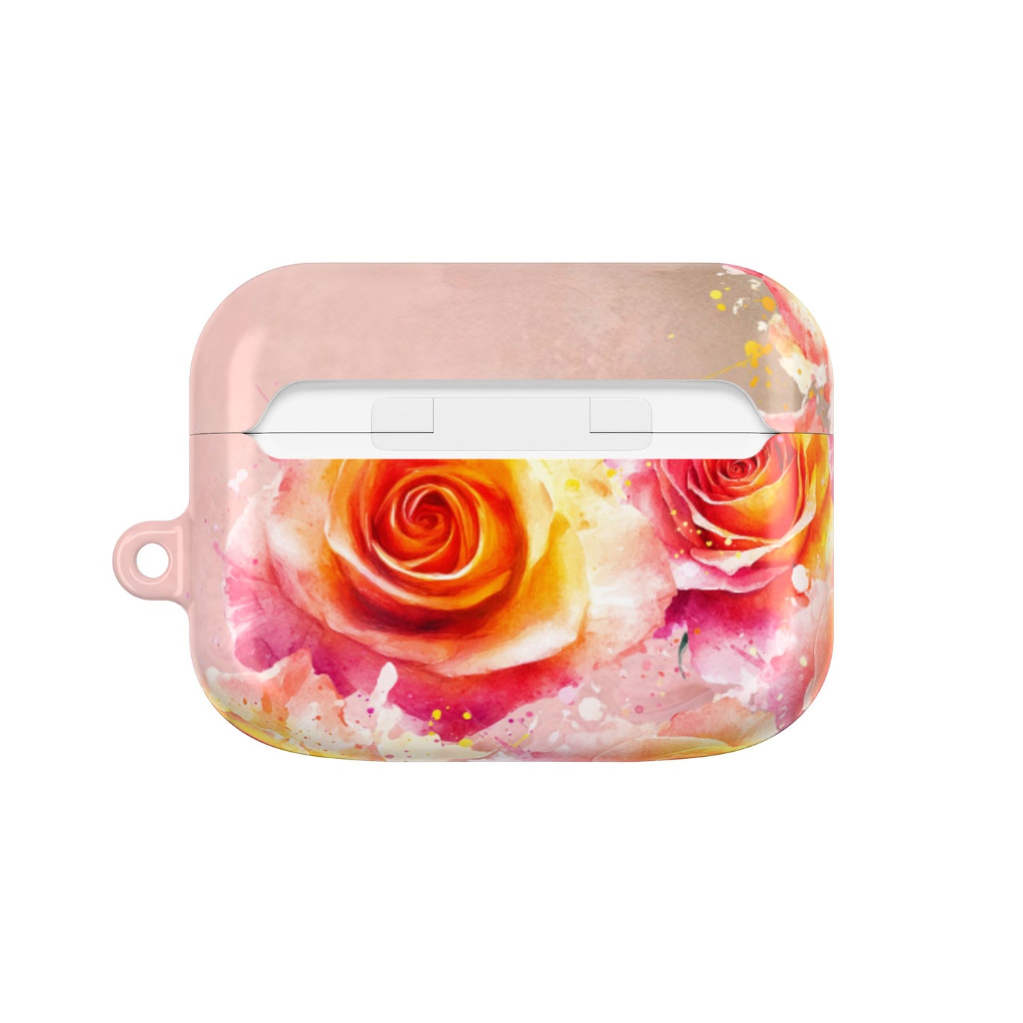 Earbud Case Cover – Sunset Roses