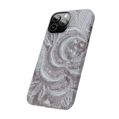 Slim Phone Case – Lace Veil