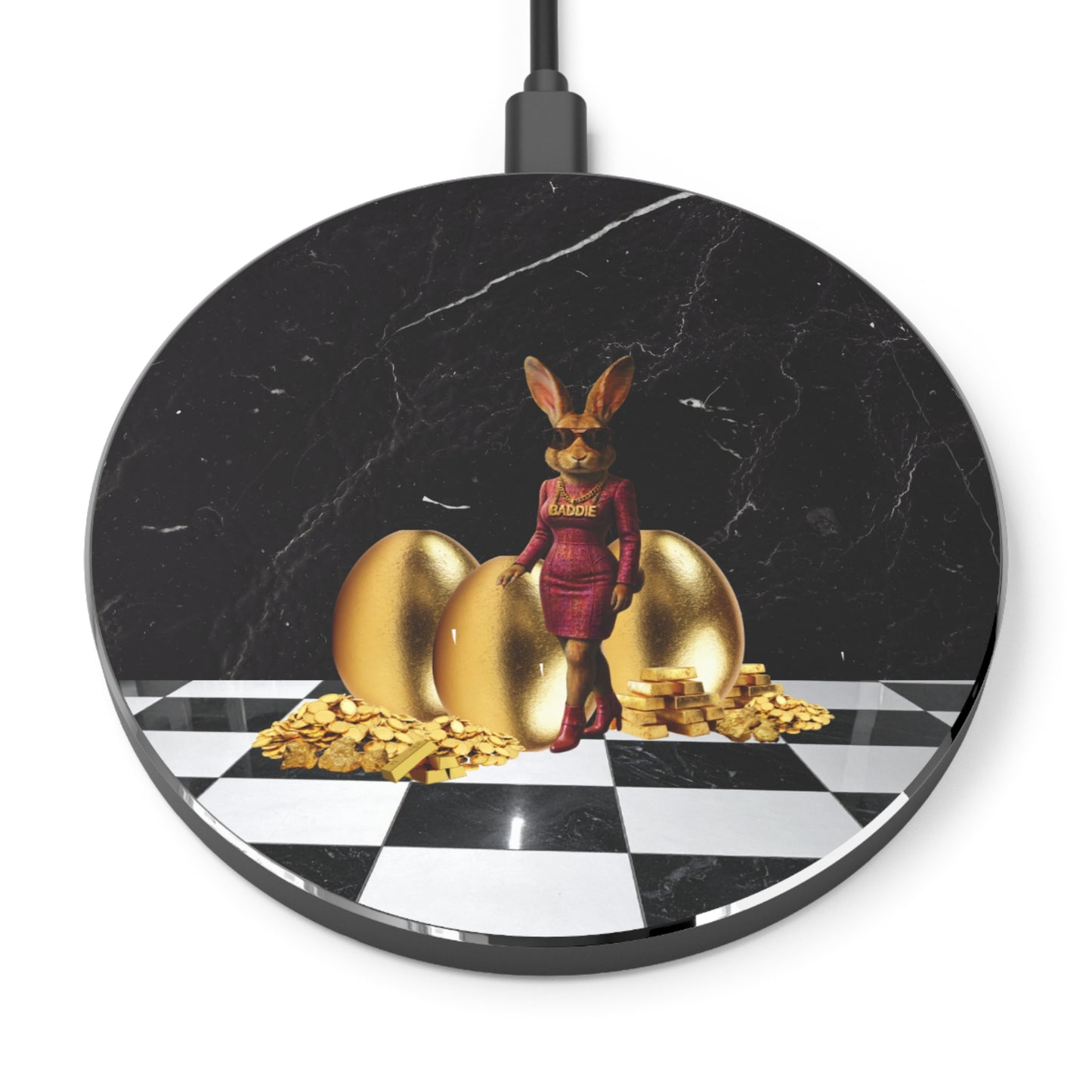 Wireless Charger – Baddie Bunny