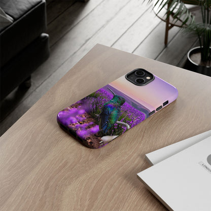 Protective Phone Case – Hummingbird Reverie