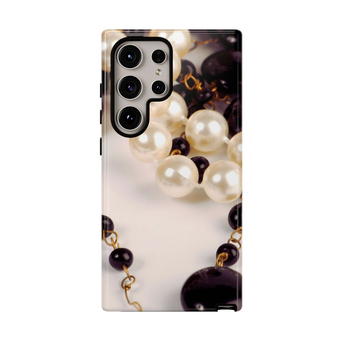 Protective Phone Case – Noir Pearl