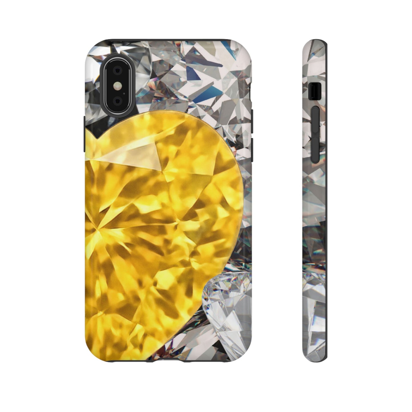 Protective Phone Case – Heart of Gold