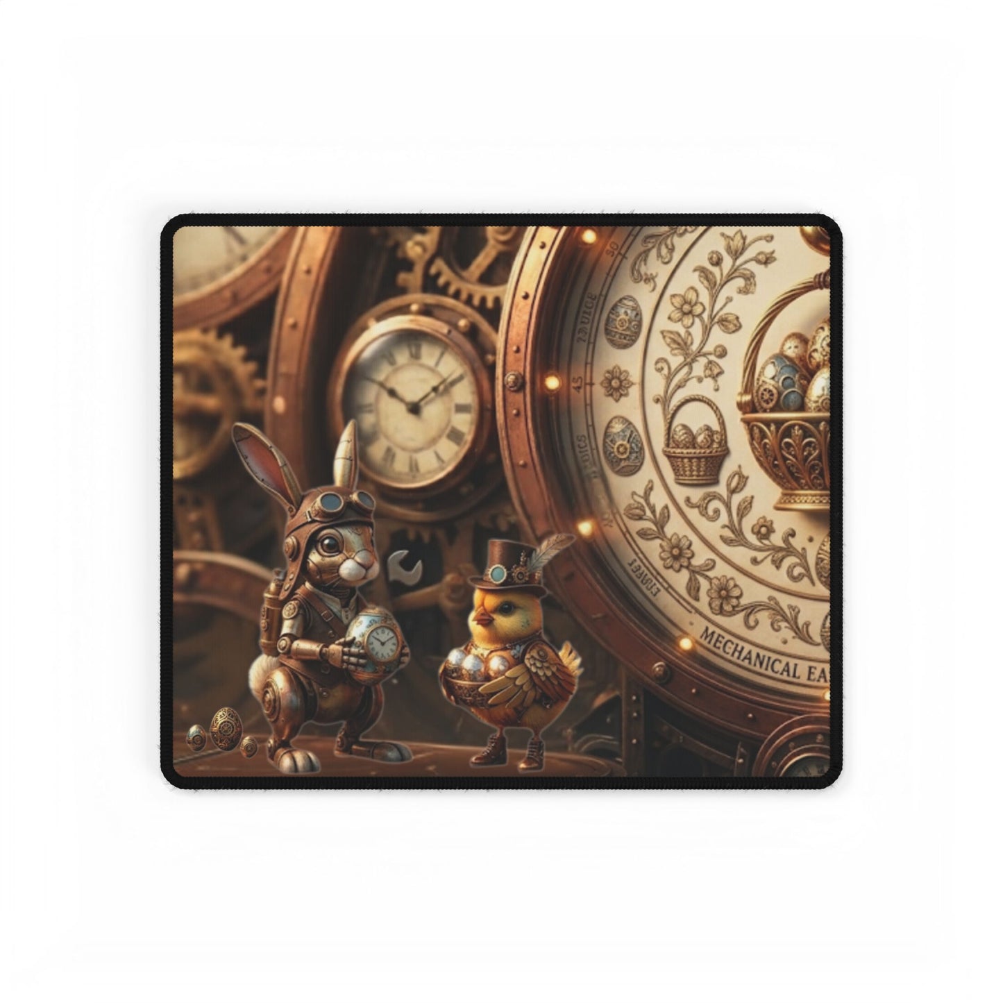 Desk Mat – Clockwork Cottontail