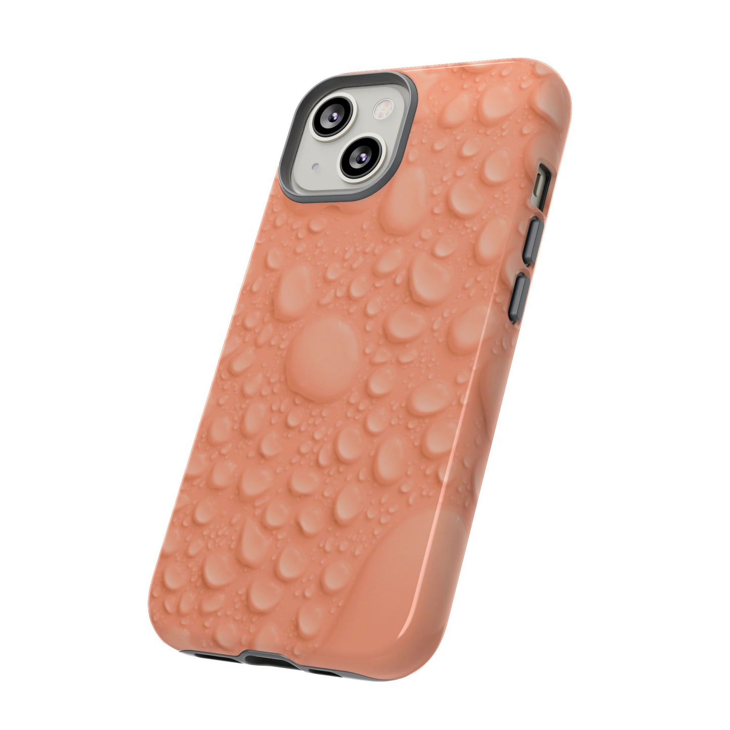 Protective Phone Case – Apricot Rain