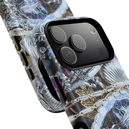 Protective Magnetic Phone Case – Chrome Jewel