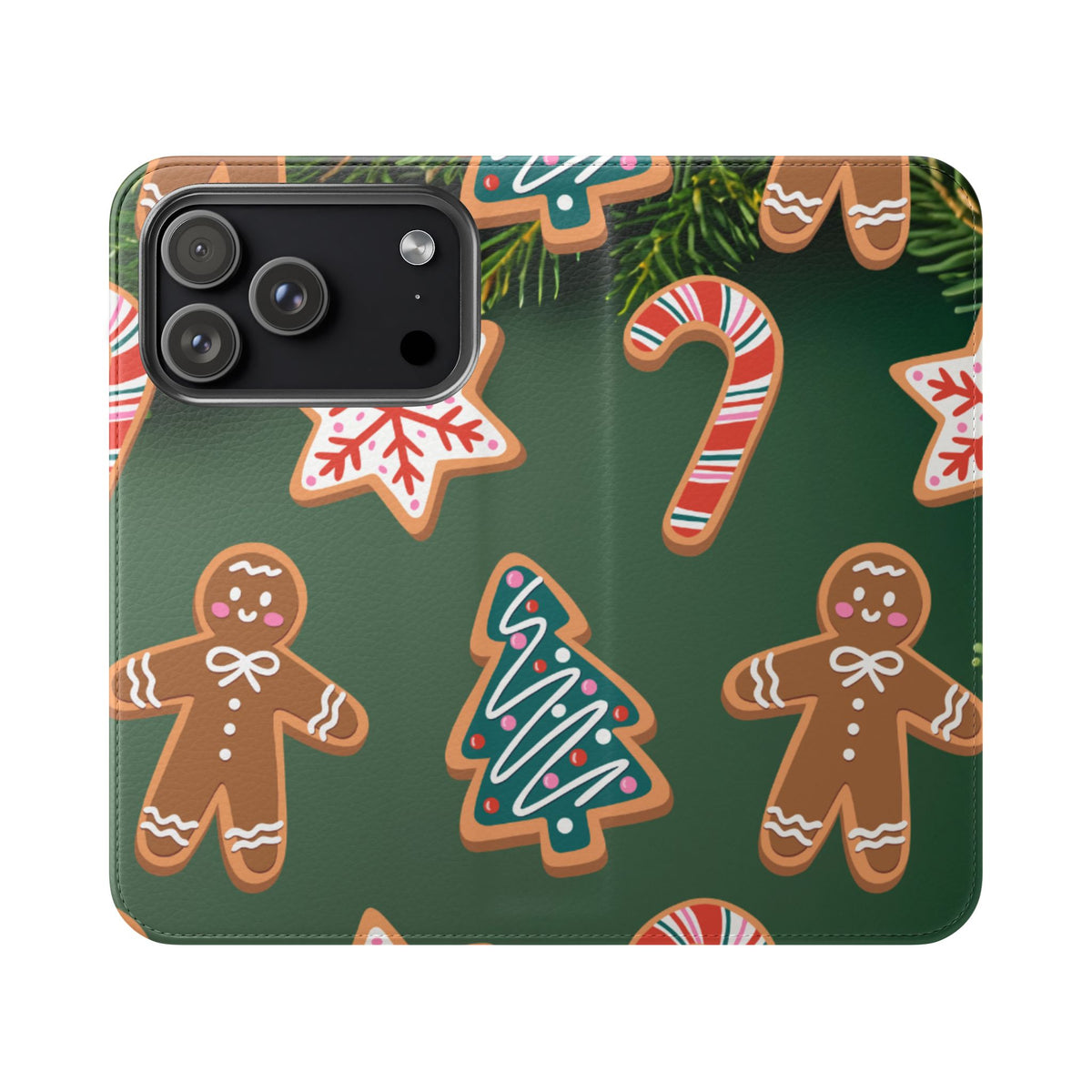 Flip Case – Cookie Season – Compatible with iPhone 11–17 & Samsung Galaxy S21–S25 Series