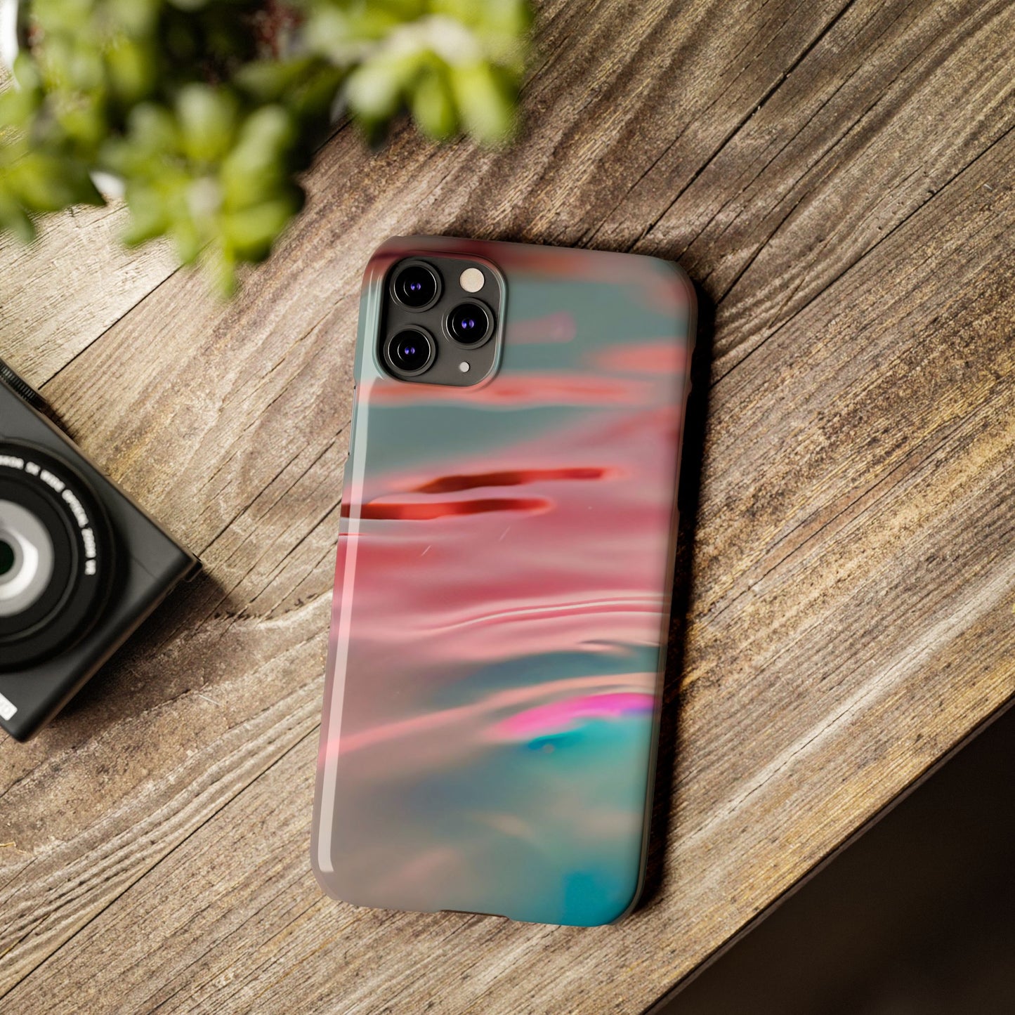 Slim Phone Case – Liquid Sunset