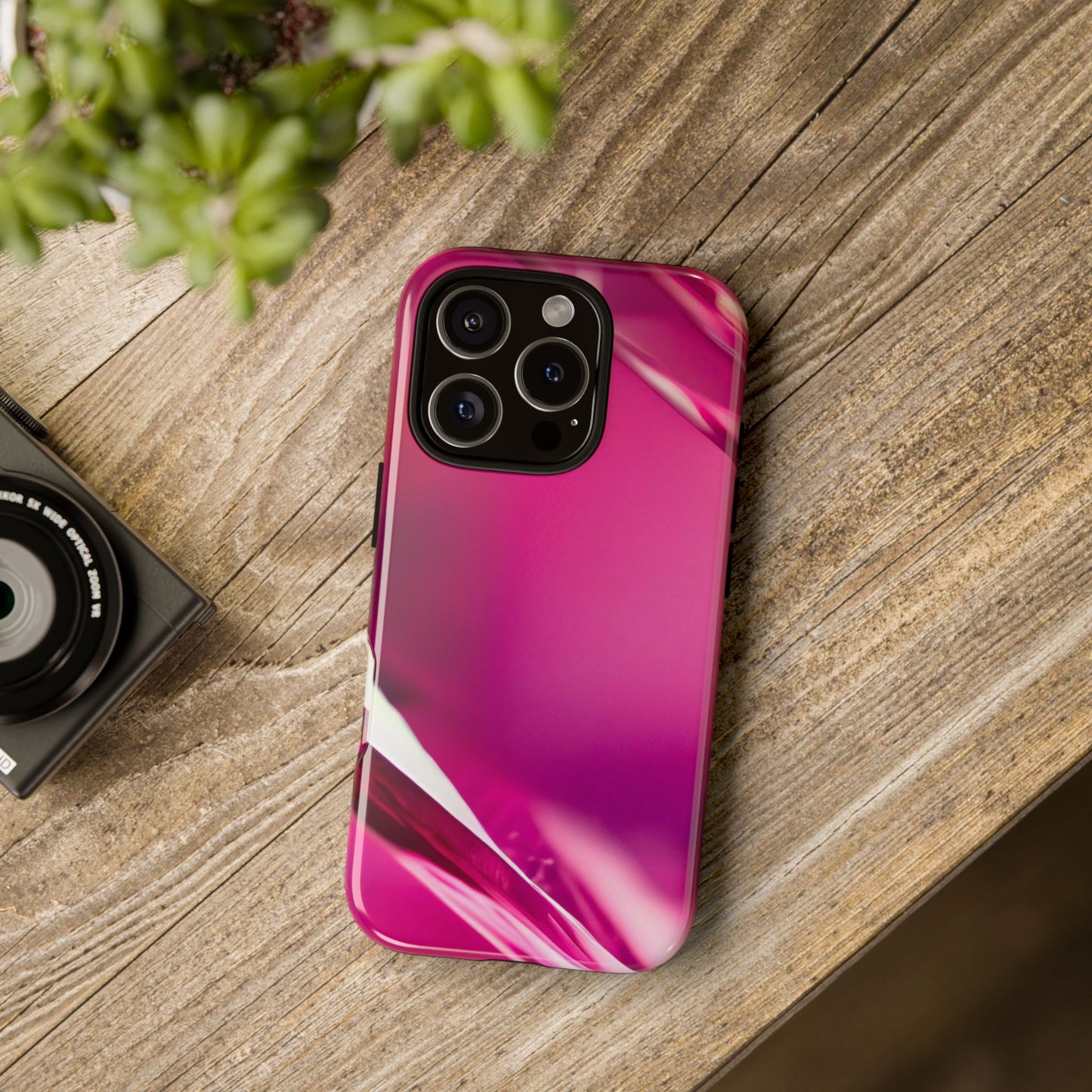 Protective Phone Case – Magenta Motion