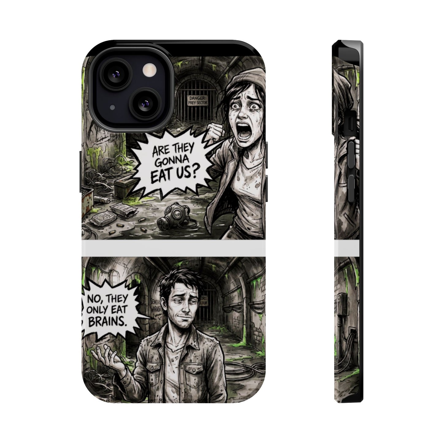 Wireless-Charging Compatible Case – Brains Only
