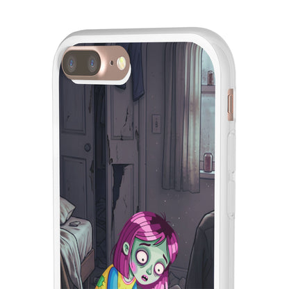 Zombie Girl Phone Case — Cute Creepy Cartoon Phone Cover