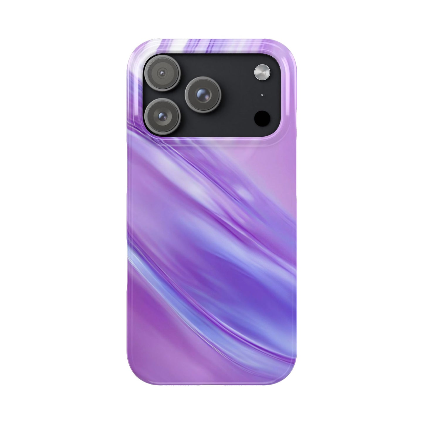 Slim Phone Case – Lavender Wave