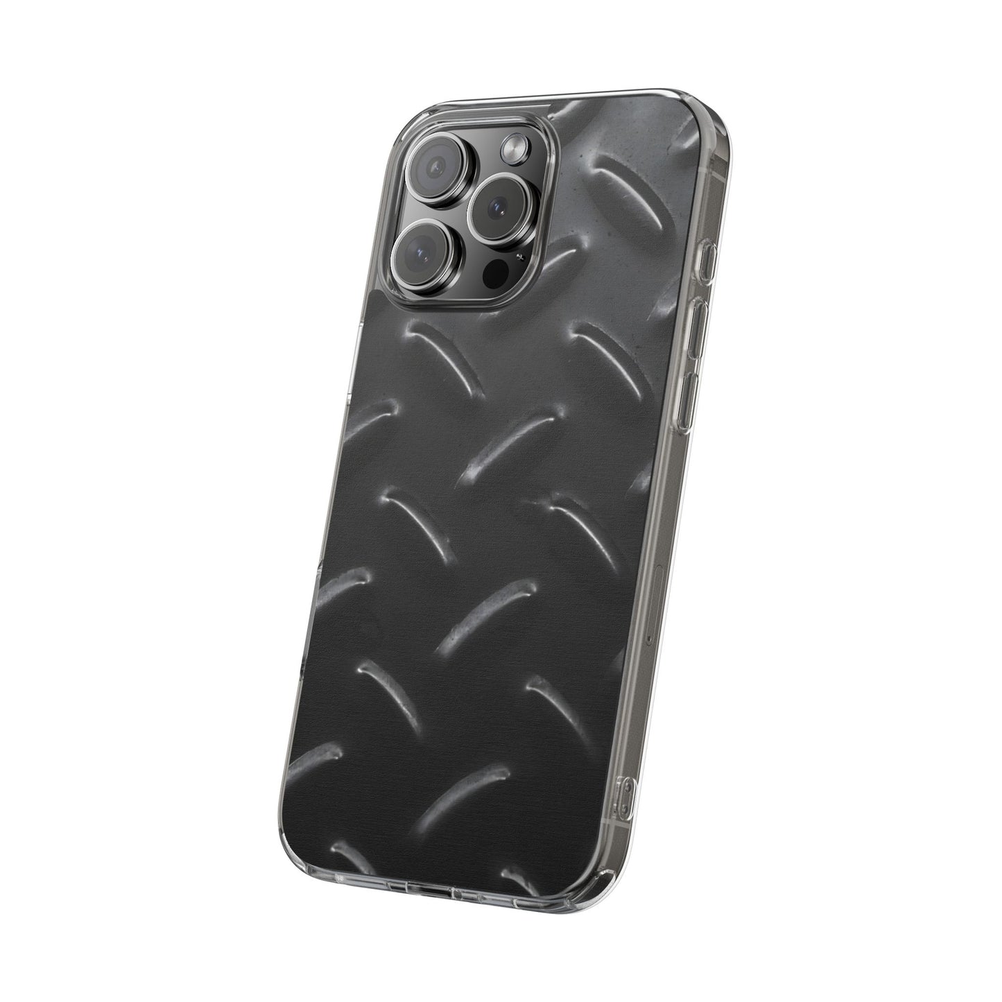 Clear Phone Case – Blackout Plate