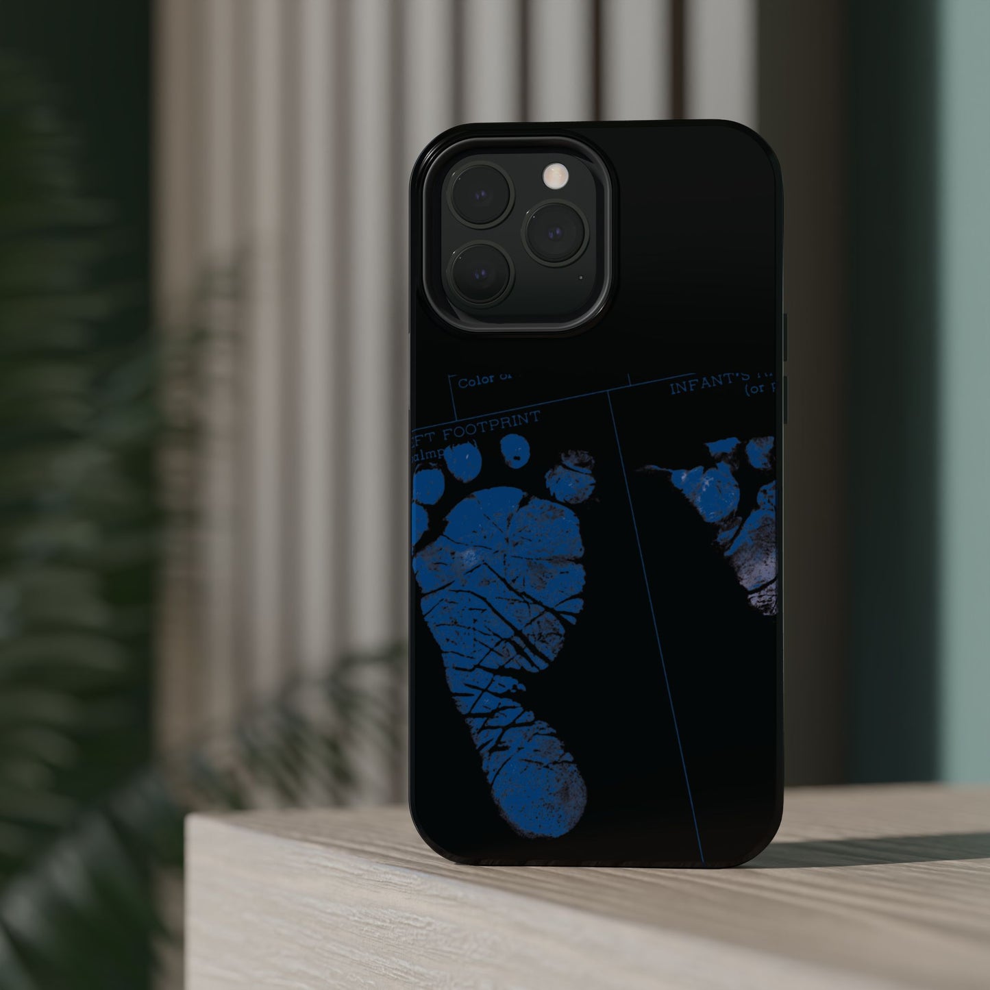Wireless-Charging Compatible Case – Mom’s Little Blue Footprints