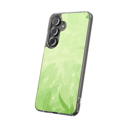 Clear Phone Case – Leaf Echo