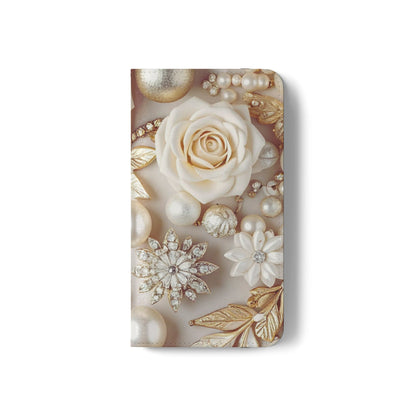 Flip Case – Ivory Opulence