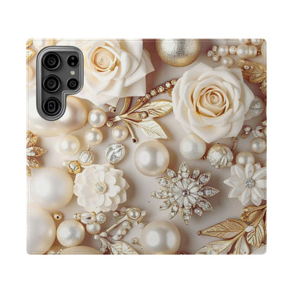 Flip Case – Ivory Opulence