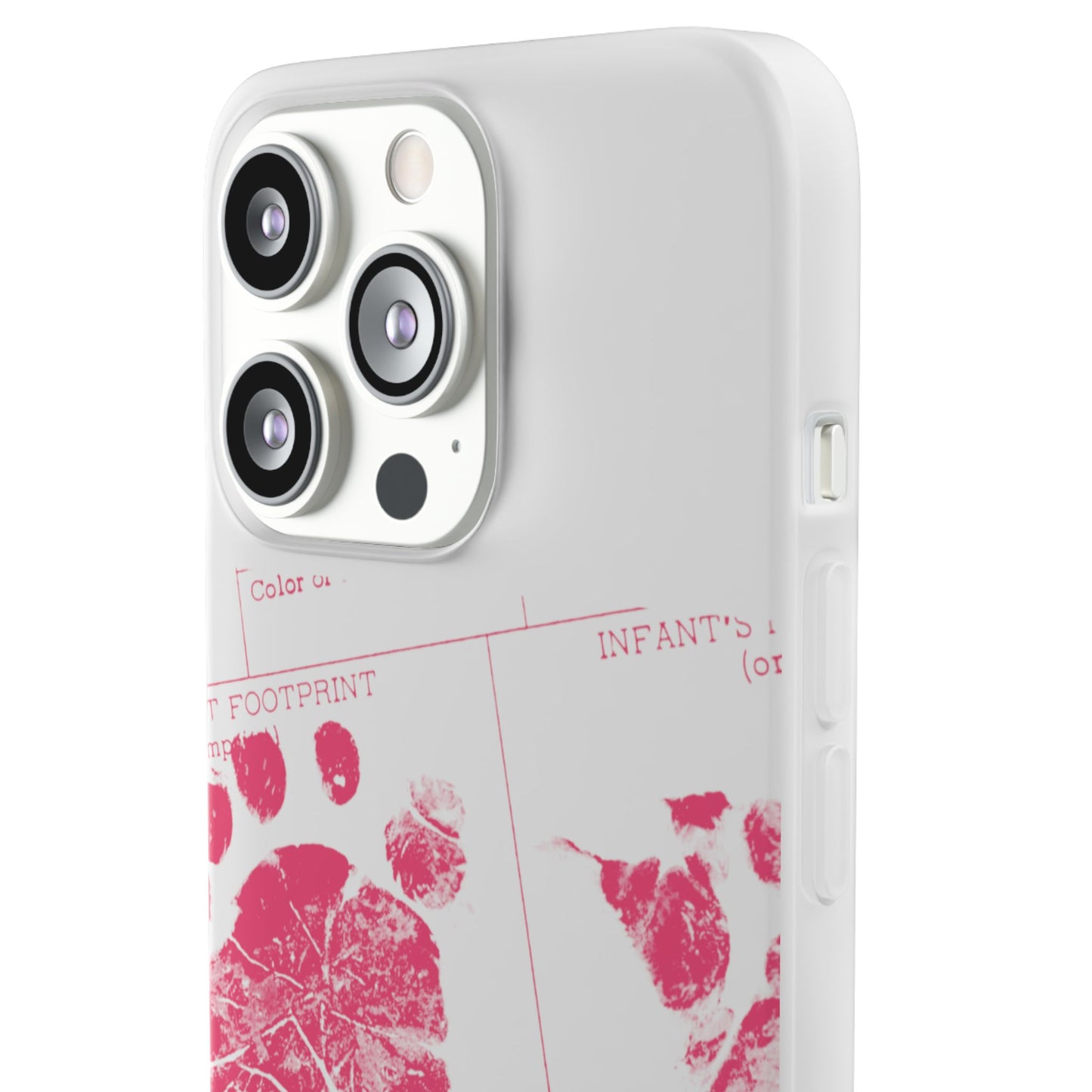 Flexi Case – Mom’s Little Pink Footprints
