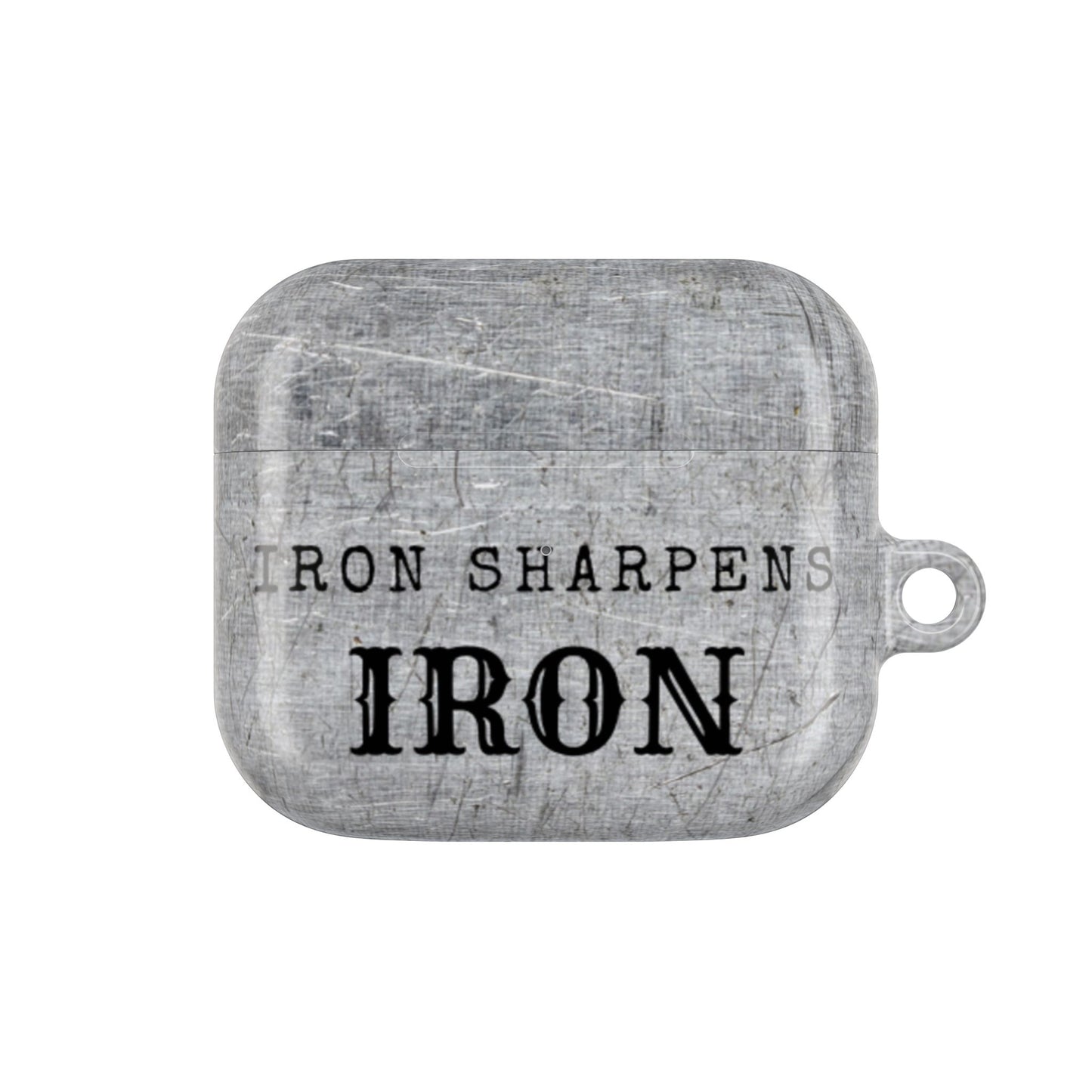 Earbud Case Cover – Forged Steel