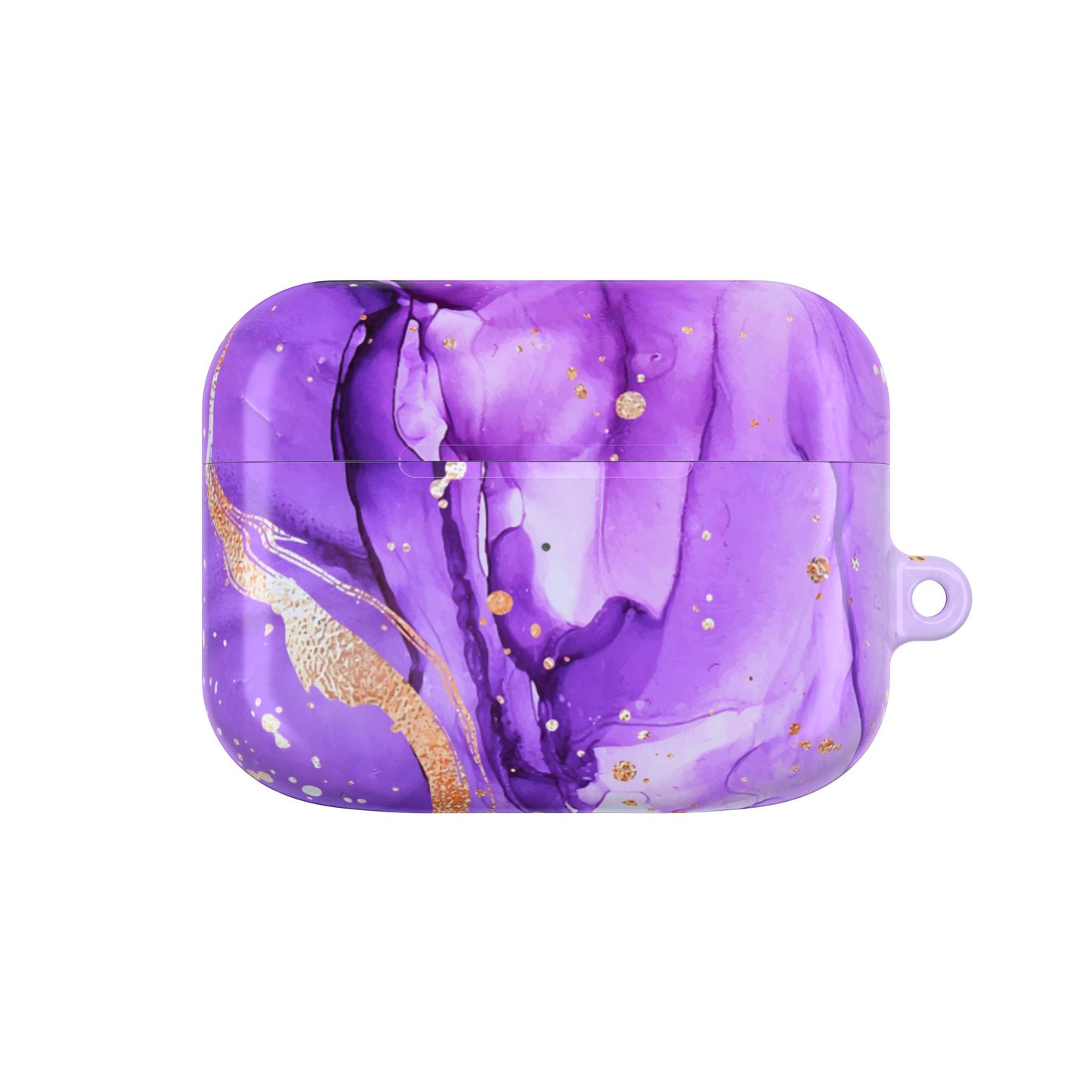 Wireless Earbud Case Cover – Gilded Violet