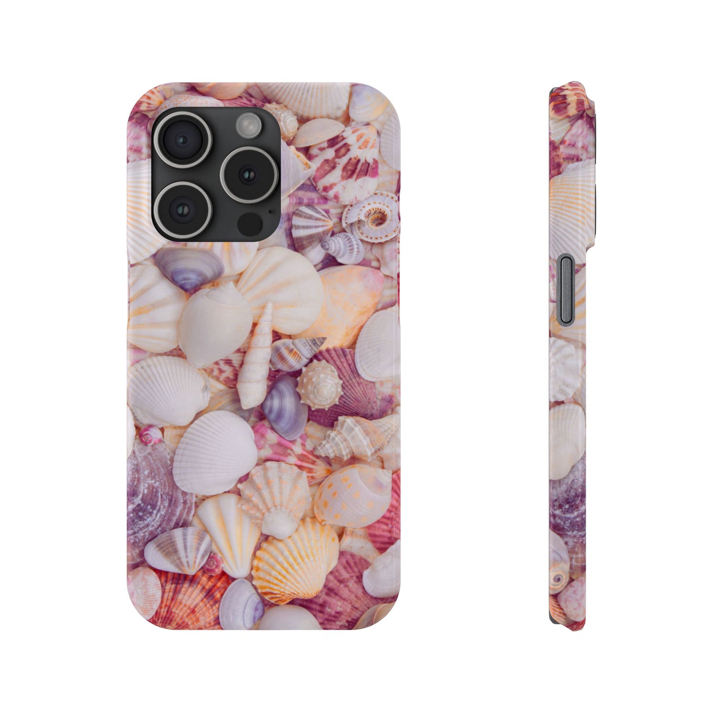 Slim Phone Case – Shell Scatter