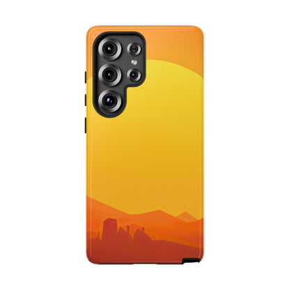 Protective Phone Case – Desert Sunrise