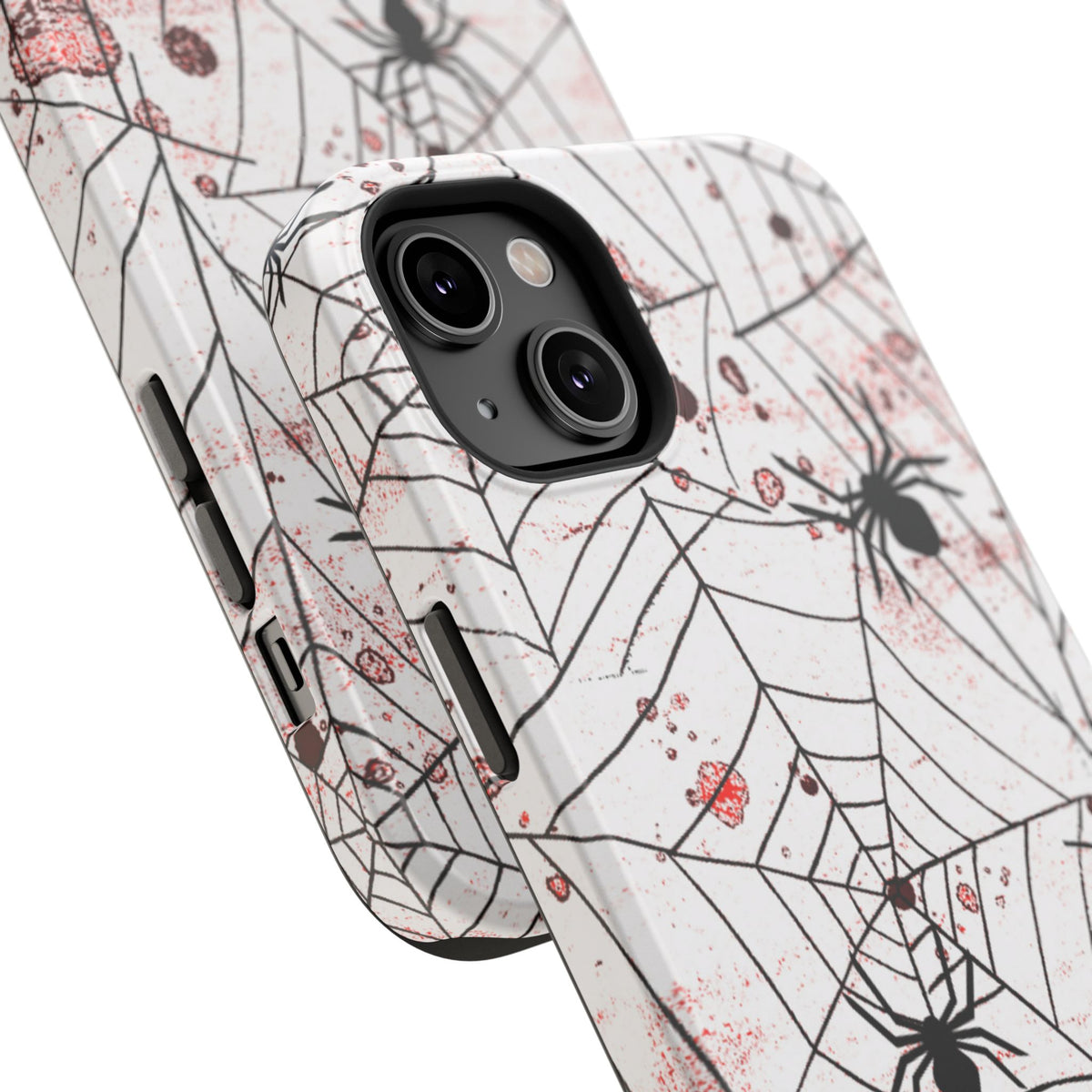 Impact-Resistant Phone Case – Blood Web