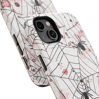 Impact-Resistant Phone Case – Blood Web