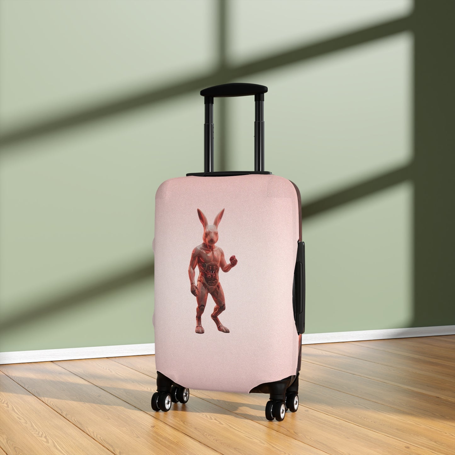 Luggage Cover – Cyber Bunny