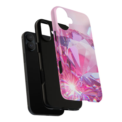 Protective Magnetic Phone Case – Pink Ice