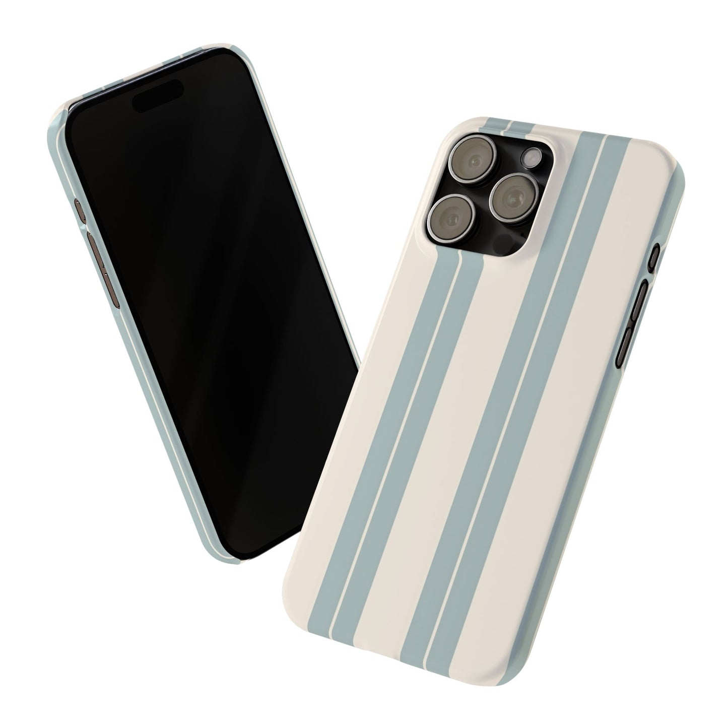 Slim Phone Case – Coastal Stripe