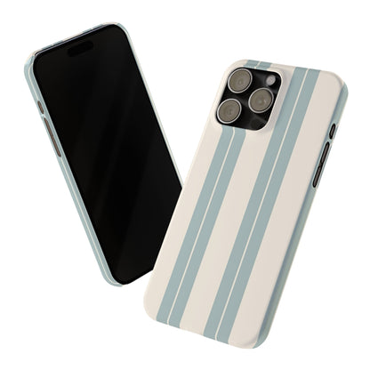 Slim Phone Case – Coastal Stripe
