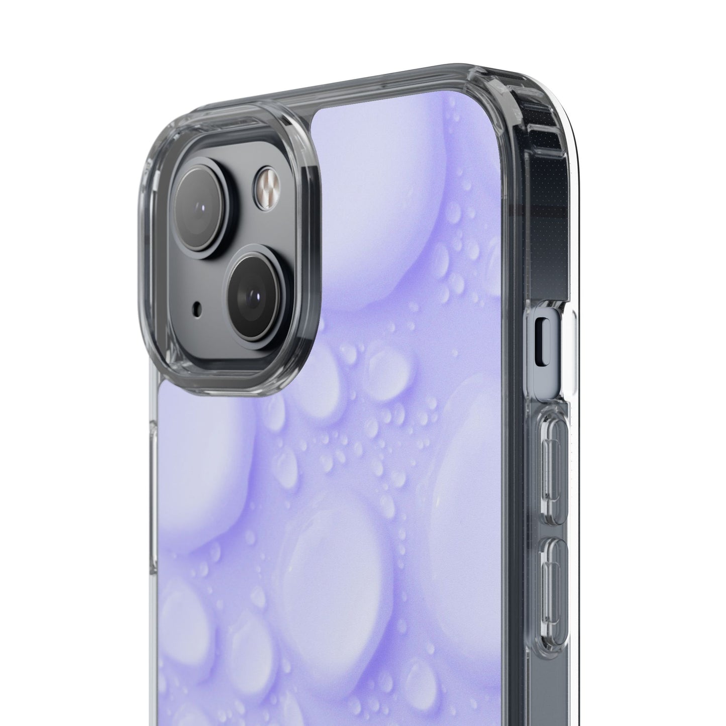 Clear Phone Case – Lilac Dew