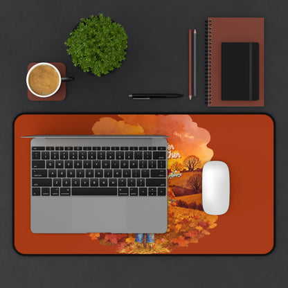Desk Mat – Sweater Weather