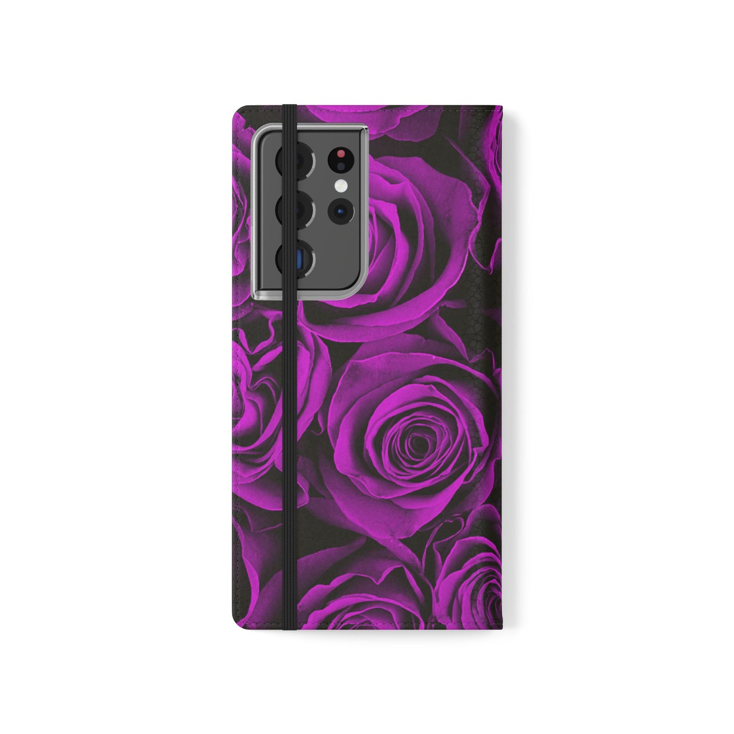 Flip Case – Amethyst Roses